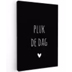 Quotes - Pluk de dag - Spreuken - Carpe diem Tuinposter op houten frame 2 cm dik klein -3d