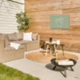 Pluk de Dag Tuinposter op houten frame 2 cm dik klein -sfeer2
