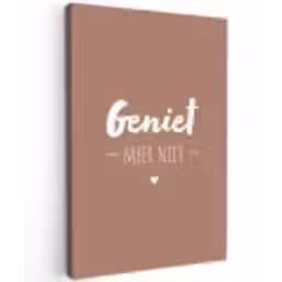 geniet-roze-2-3 Tuinposter op houten frame 2 cm dik klein -3d