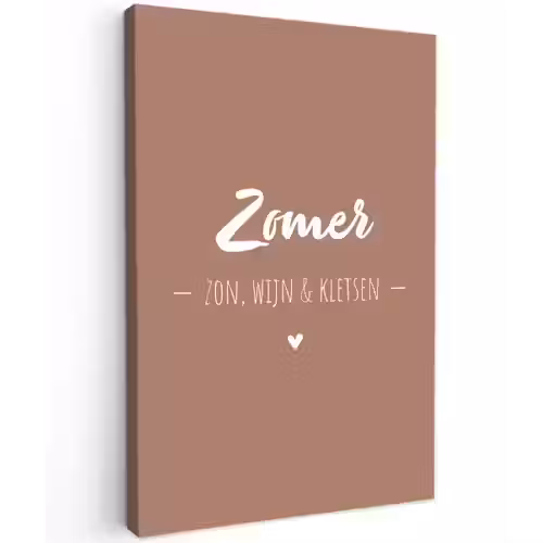 zomer-roze-2-3 Tuinposter op houten frame 2 cm dik klein -3d