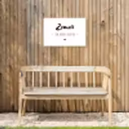 Zomer, zon, wijn & kletsen - Quotes - Tekst - Wijn - Zomer Tuinposter op houten frame 2 cm dik klein -sfeer4