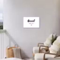 Tekst - Geniet meer niet - Genieten - Quotes Tuinposter op houten frame 2 cm dik klein -sfeer1