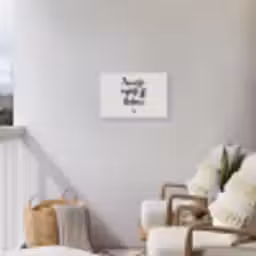 Tekst - Wijn - Zonnetje, wijntje & kletsen - Quotes Tuinposter op houten frame 2 cm dik klein -sfeer1