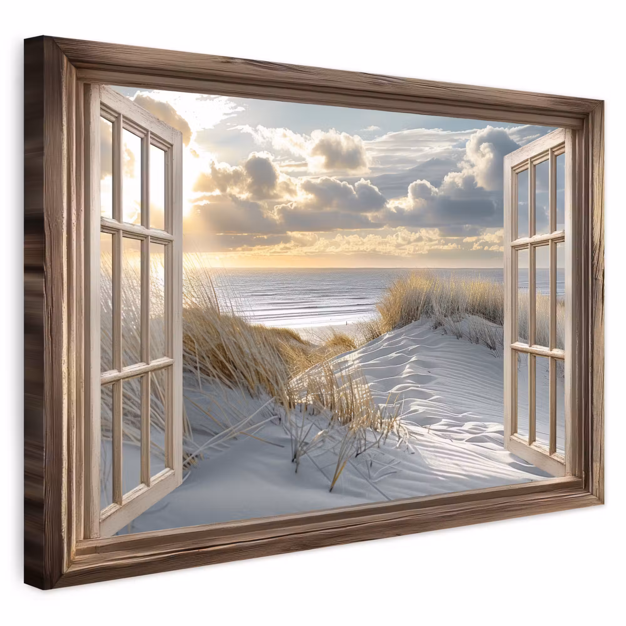 Outdoor Canvas Print - Vista - Beach - Dunes - Sea - Nature