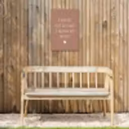 Wat je allemaal met me doet - Spreuken - Quotes Tuinposter op houten frame 2 cm dik klein -sfeer4