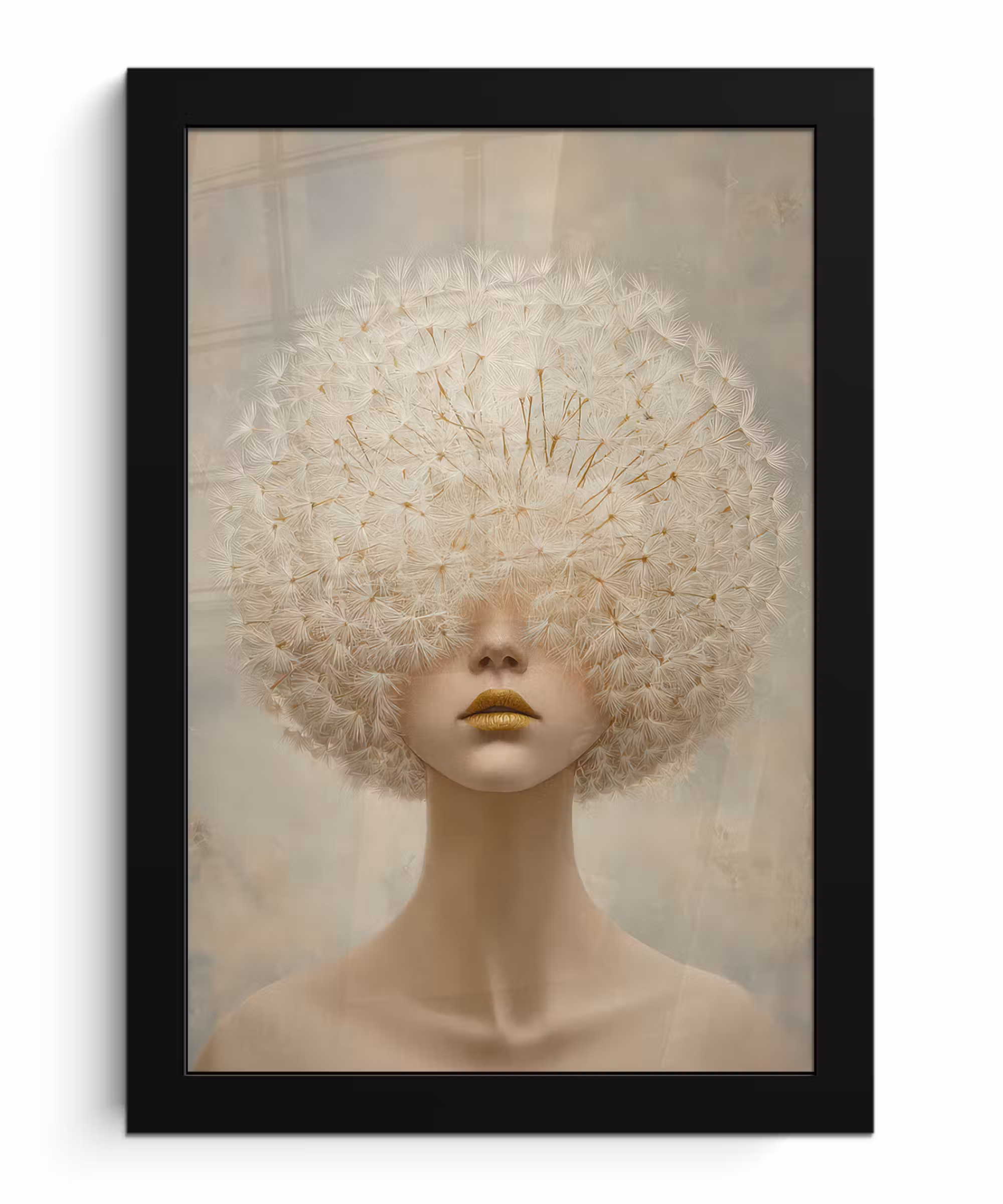 Photo Frame - Dreamy - Beige - Dandelion seeds