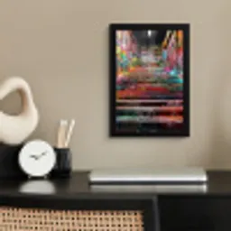 Trap - Graffiti - Kleuren - Kunst fotolijst zwart zonder passe partout klein -sfeer1