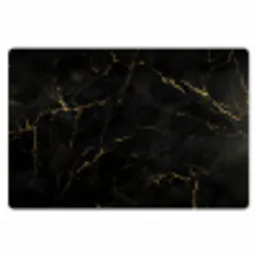 Zwart marmer - Gouden aders - Klassiek Placemat vinyl groot -zzsfeer1_Kitchenyeah-website