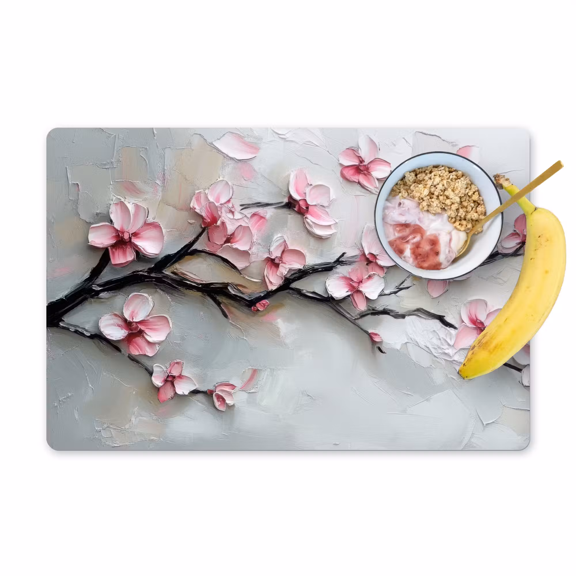 Placemat - 6 pieces - Blossom - Artistic - Pink - Sakura