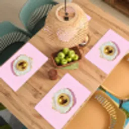 Ei - Disco - Ontbijt - Glitter Placemat vinyl groot -zzsfeer5_Kitchenyeah-website
