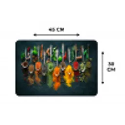 Kruiden - Specerijen - Lepels Placemat vinyl groot -specs