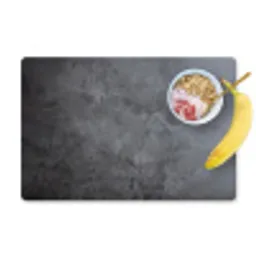 Industrieel - Beton - Grijs - Leisteen - Retro Placemat vinyl groot -zzzproduct_Kitchenyeah-website