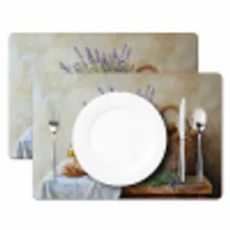 Lavendel - Brood - Stilleven Placemat vinyl groot -zzsfeer2_Kitchenyeah-website