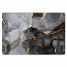 Marmer - Abstract - Goud - Grijs Placemat vinyl groot -zzsfeer1_Kitchenyeah-website