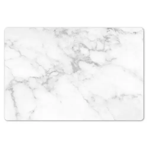 Marmer - Grijs - Wit - Marmerstructuur Placemat vinyl groot -zzsfeer1_Kitchenyeah-website