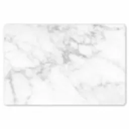 Marmer - Grijs - Wit - Marmerstructuur Placemat vinyl groot -zzsfeer1_Kitchenyeah-website
