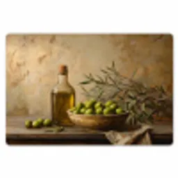 Olijven - Stilleven - Vintage Placemat vinyl groot -zzsfeer1_Kitchenyeah-website