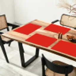 Rood - Kleur - Effen Placemat vinyl groot 368 -zzsfeer4_Kitchenyeah-website