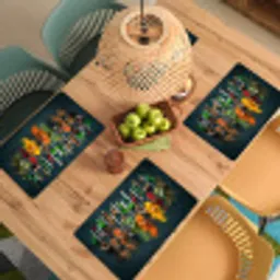 Kruiden - Lepels - Kleurrijk Placemat vinyl groot -zzsfeer5_Kitchenyeah-website