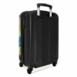 Kleurrijke Mona Lisa in graffiti stijl NBS - Handbagage koffer - Unisex middel -achterkant