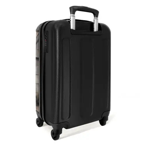 Meisje met ballonnen NBS - Handbagage koffer - Unisex middel -achterkant