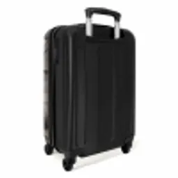 Meisje met ballonnen NBS - Handbagage koffer - Unisex middel -achterkant