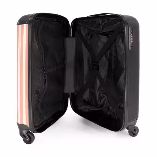 17 NBS - Handbagage koffer - Unisex middel -binnenkant
