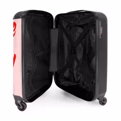 28 NBS - Handbagage koffer - Unisex middel -binnenkant