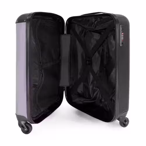 3 NBS - Handbagage koffer - Unisex middel -binnenkant