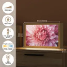 Dahlia - Bloem - Close up - Roze Light Box met kabel (Tafellamp) klein -USP_EN