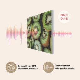 Kiwi - Fruit - Groen PET vilt klein -USP_NL
