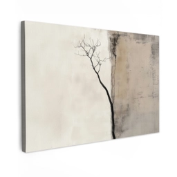 Wabi sabi - Plant - Beige canvas 2cm klein -z3d