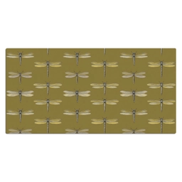 Libellen - Patroon - Groen Muismat XXL klein 681 -3d_leeg