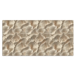 Waaierstructuren - Beige - Vezeltextuur Muismat XXL klein 681 -3d_leeg