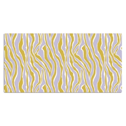 Zebra - Modern - Meerkleurig Muismat XXL klein 681 -3d_leeg