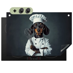 Hond - Garde - Kok Inductie beschemer met haakjes klein -3d