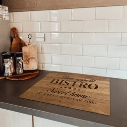 Huiselijke Bistro Beleving Inductie beschermer vinyl 3mm middel -sfeer3