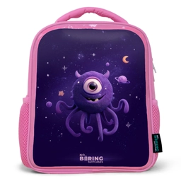 Kosmisch tentakelmonster Kinderrugzak - Roze middel -3d