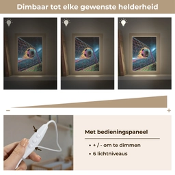 Goal - Voetbal - Vuur - Stadion Light Box met kabel klein -USP_dimbaarNL