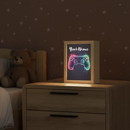 Neon - Controller - Verfspatten - Game Light Box met kabel (Kinderlampje) klein -sfeer1_kind