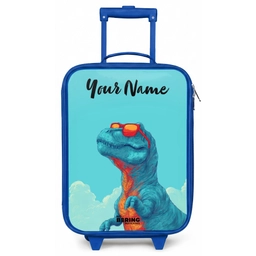 Dino - Zonnebril - Blauw Kinderkoffer - Blauw klein -zz3dotto