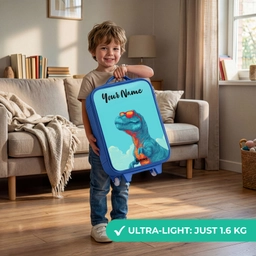 Dino - Zonnebril - Blauw Kinderkoffer - Blauw klein -sfeer2_EN