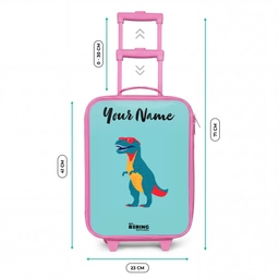Dino - Dier - Zonnebril Kinderkoffer - Roze klein -productfoto_formaten