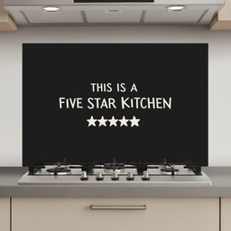 This is a five star kitchen keuken achterwand spatscherm klein -3d_website