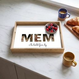 Mem - Lettercollage Dienblad Rechthoek middel -sfeer2
