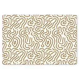 Minimalistisch - Patroon - Terracotta Placemat vinyl groot 368 -zzsfeer1_Kitchenyeah-website