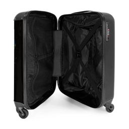 Kleurrijke voetbal schoen NBS - Handbagage koffer - Unisex middel -binnenkant