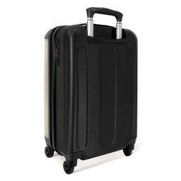 Eenhoorn in neutrale kleuren NBS - Handbagage koffer - Volwassenen Unisex middel -achterkant