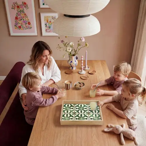 Interieur - Keramiek - Decoratie - Spaans Dienblad Rechthoek middel -sfeer4