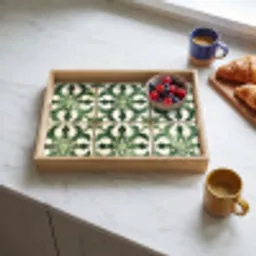 Interieur - Keramiek - Decoratie - Spaans Dienblad Rechthoek middel -sfeer2